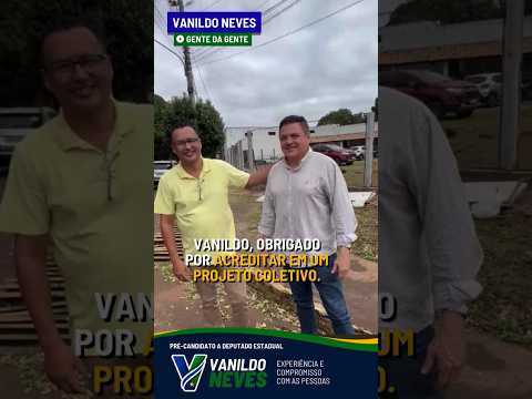 Vanildo, você entende a vida real.