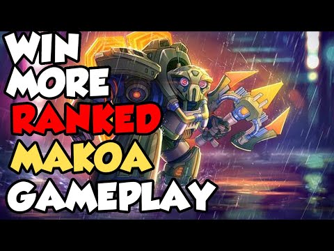 HIGHEST WINRATE OFF TANK MAKOA RANKED PALADINS!