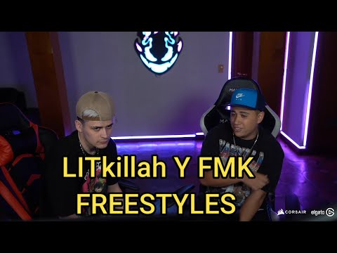LITkillah Y FMK SE TIRAN UNOS FREESYLES EN STREAM