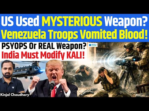 US Used Mysterious Sonic Weapon in Venezuela? Troops Vomited Blood | Psyops or Truth? | Kinjal