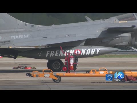French aviators training with US Navy at local bases
