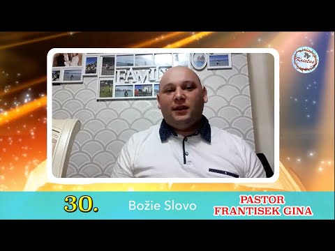 KRISTUS TV:   30.Svedectvo Pastor Frantisek Gina