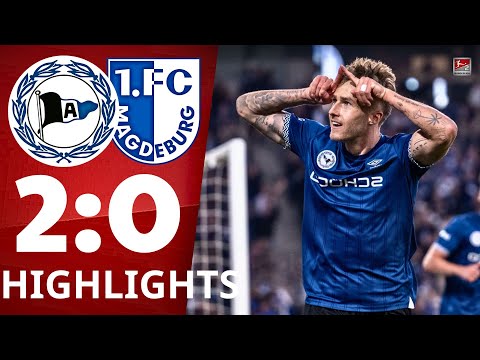 DSC Arminia Bielefeld - FC Magdeburg | 2:0 | Highlights | 2. Bundesliga, 5. Spieltag 2025/26