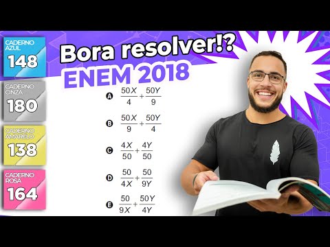 🔵 Questão 148 - Caderno Azul | Sistemas de Equações | MATEMÁTICA ENEM 2018