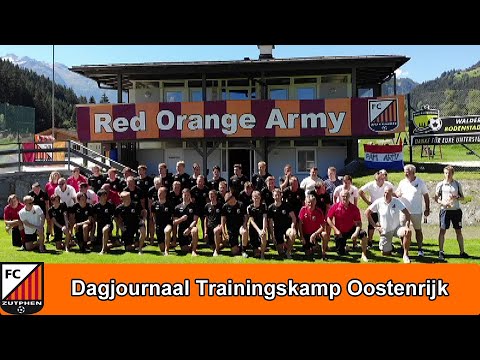 09 Slotdag deelnemers trainingskamp FC Zutphen in Oostenrijk