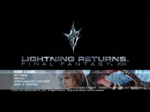 Let's Play Final Fantasy Thirteen: Lightning Returns - 01 - Party At The End Of The World