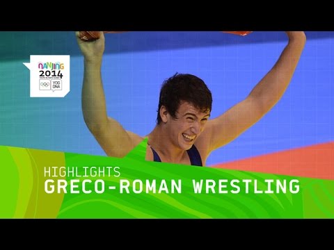 Men's Greco-Roman Wrestling 85Kg Medal Matches - Highlights | Nanjing 2014 Youth Olympic Games