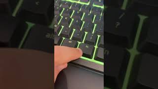 How to press fn in a gaming keyboard