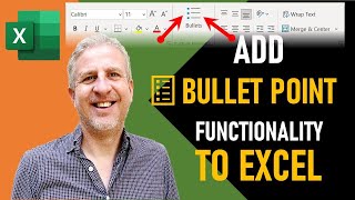 How to Add Bullet Points in an Excel Cell | Create Bullet List in Excel