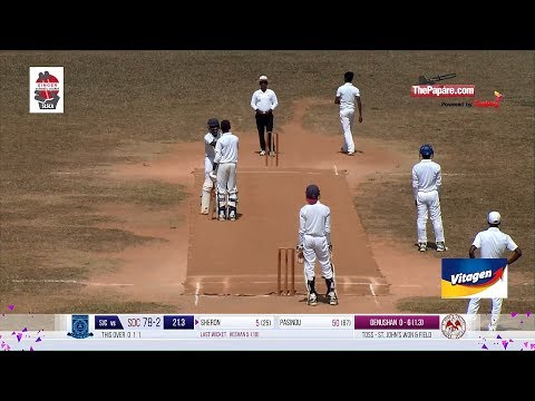 Pasindu Dananjaya's half-century against St. John's Jaffna