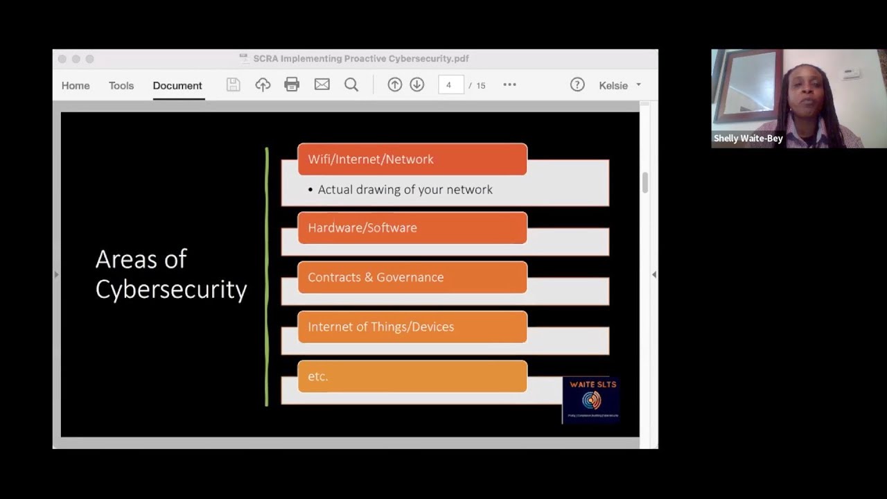 SCRA Webinar: Implementing Proactive Cybersecurity
