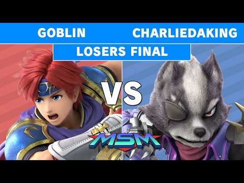 MSM 208 - APE | Goblin (Roy) Vs Charliedaking (Wolf) Losers Finals - Smash Ultimate