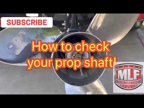 HOW TO CHECK FOR A BENT PROP SHAFT!!