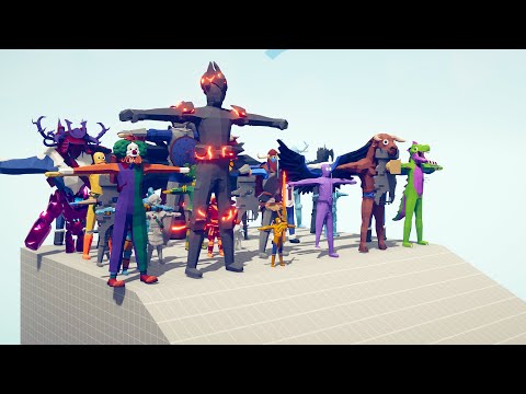 3x SNAKE HWACHA vs ALL GIANTS - Totally Accurate Battle Simulator TABS