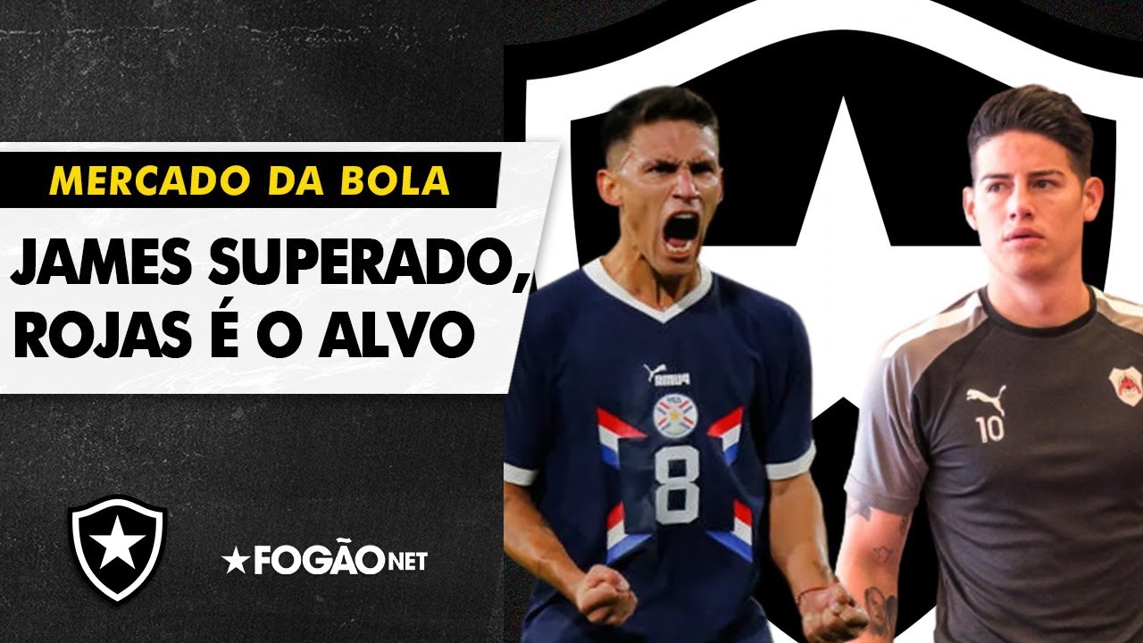 VÍDEO: James Rodríguez é ‘assunto superado’ no Botafogo, diz Mazzuco; foco é em Matías Rojas