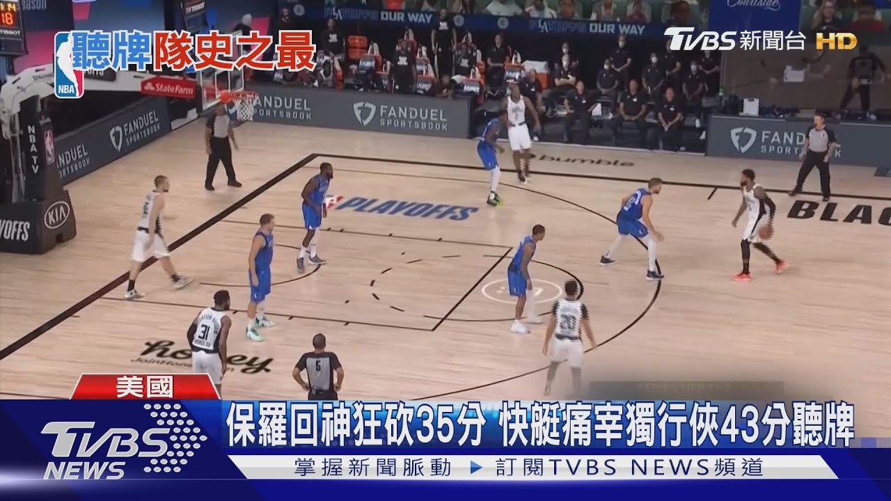 保羅回神狂砍35分 快艇痛宰獨行俠43分聽牌
