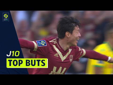 Top buts 10ème journée - Ligue 1 Uber Eats / 2021-2022