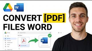 How to Convert PDF to Word Using Google Drive 2026 (Complete Guide)