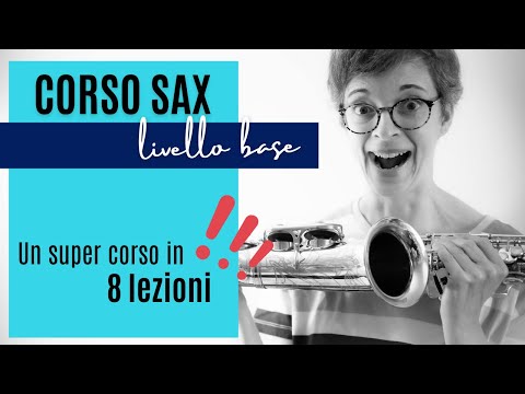 8 lezioni per suonare in autonomia ➡ Corso sax di base a numero chiuso con me!