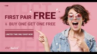 Buying Prescription Glasses Online-First Pair Free & Buy 1 Get 1 Free