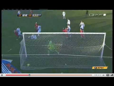 NELSON RIVAS gol contro la Sampdoria [Livorno-Samp 3-1]