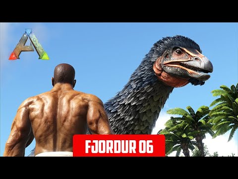 DERRUBANDO E DOMANDO o THERIZINOSSAURO MALDITO - ARK Fjordur 3 VIDAS  Episódio 06
