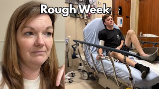 ER Trip, Not What We Planned (it's been a hard week!) | Large Family Vlog