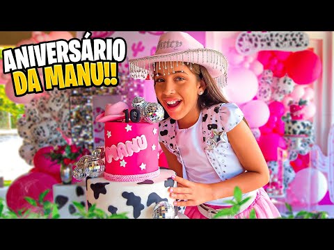 ANIVERSÁRIO DE MANU *TUDO QUE ROLOU NA FESTA E QUEM ESTAVA LÁ !