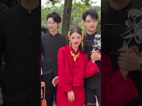 Xiu He Fu 秀禾服 Chinese Style Wedding Dress HanFu #hanfu #xiuhefu #chinse #Wedding