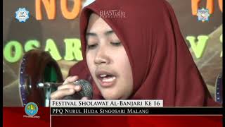 Download lagu ' Shorirul Ashiqin ' Festival Sholawat Al Banjari PPQ. Nurul Huda Singosari 2019 mp3