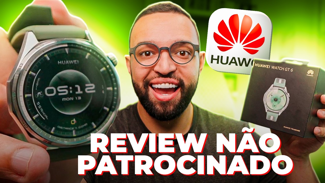 Miniatura da avaliação em vídeo de Smartwatch HUAWEI WATCH GT 6 41mm Branco