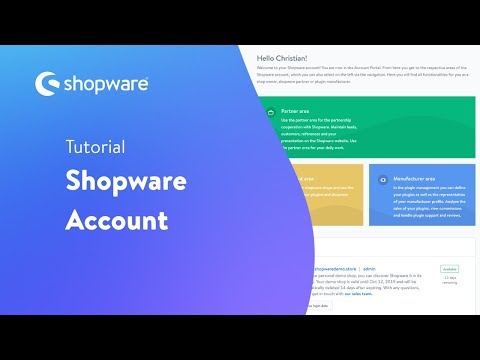 [PL] Shopware 6 User Onboarding - Shopware Account