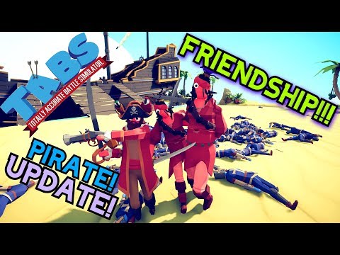 TABS | 1 Captain With 2 PirateQueen Vs Every Units (Same Price) - Totally Accurate Battle Simulator