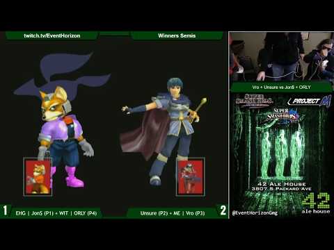 Construct 94 - EHG  Jon$ + WIT  ORLY vs Unsure + ME  Vro - Melee Doubles WS