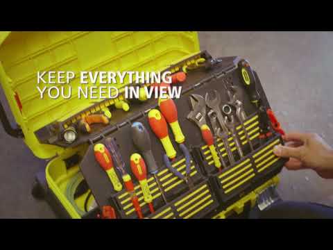 Valise d'outils à roulettes - 3 compartiments - FatMax STANLEY