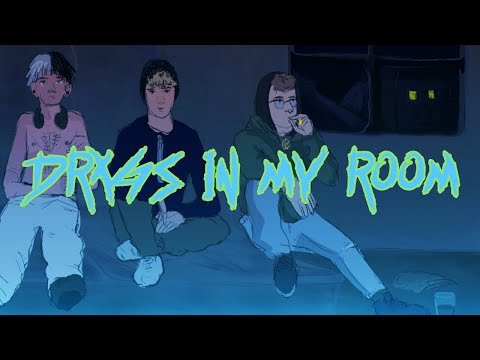 Kxnashi - DRXGS IN MY ROOM ft. Litt Kuma, Pft Beatz (ANIMATED VIDEO)