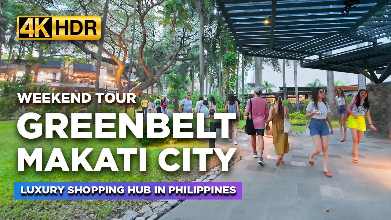 Embark on an immersive walking tour of Greenbelt Mall Complex.