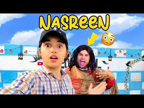 Nasreen visit to Our Mini Zoo 😱 Pigeon Girl @RahimPardesi