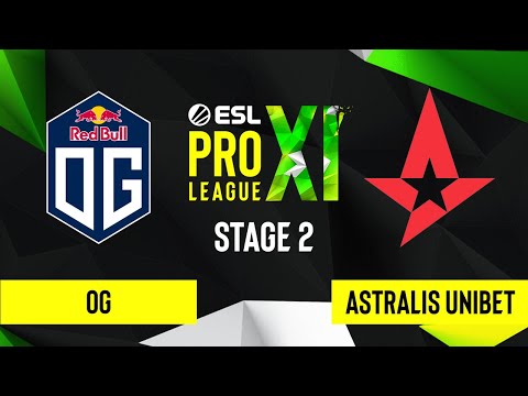 CS:GO - Astralis UNIBET vs. OG [Overpass] Map 2 - ESL Pro League Season 11 - Stage 2