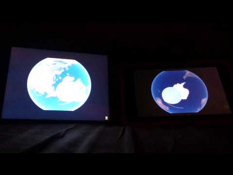 The truth about toilet swirl - side by side