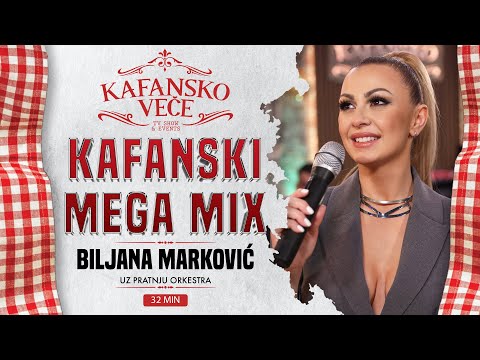 BILJANA MARKOVIC - KAFANSKI MEGA MIX2 32 MIN | UZIVO | (ORK KIKA I SKORPIONI) | 2024 | KAFANSKO VECE