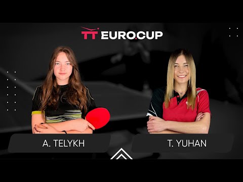 11:10 Anastasiia Telykh - Tetiana Yuhan 10.08.2024 | Table Tennis TT Euro.Cup Women Ukraine Star4
