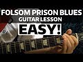Guitar Lesson - JOHNNY CASH - Folsom Prison ...