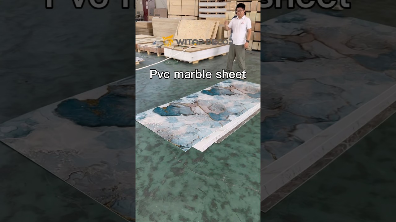 High gloss pvc UV marble sheet for home decor. #interiordesign #marble #walldecor #homedecor #decor