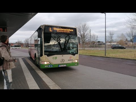 Busmitfahrt im C1 auf der Linie L von Hauptbahnhof ZOB bis Dreifertstraße komplette Linie!
