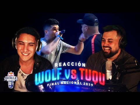 PAPO & NEGRIN REACCION A *WOLF VS TUQU* Cuartos RED BULL