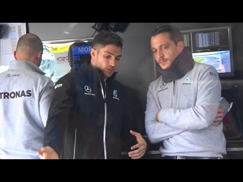 Mercedes-AMG DTM Team HWA Pit - Edoardo Mortara - DTM Season Opening 2017 - Hockenheim race track