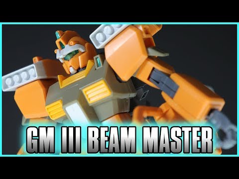 HGBD GM III Beam Master Review - GUNDAM BUILD DIVERS ジムIIIビームマスター