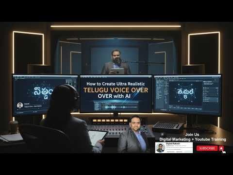 YouTube  Instagram  Ultra Realistic Telugu Voice Over with AI   Natural AI Voice Guide