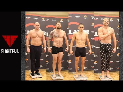 Bellator 214 Weigh-In Results, One Fighter Off The Mark